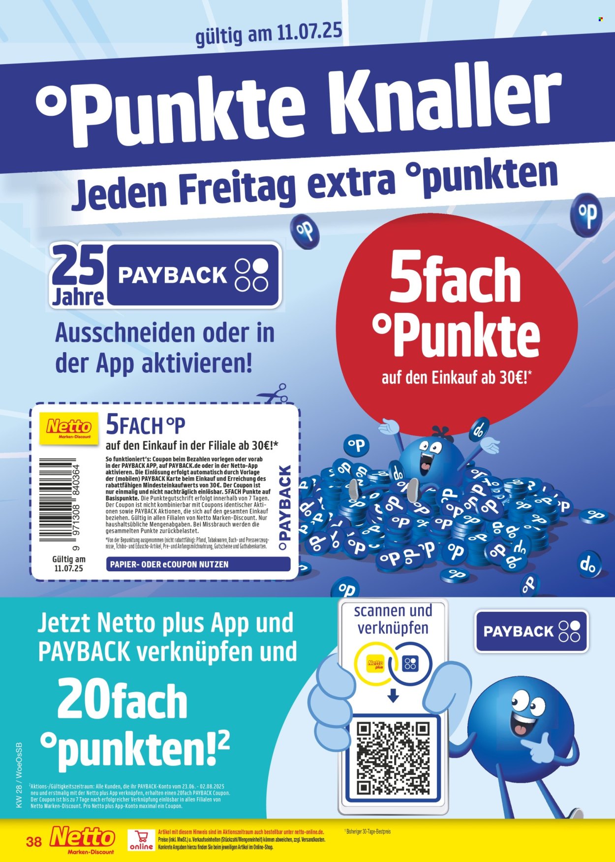 Netto Marken-Discount Prospekte  - 7.07.2025 - 12.07.2025. Seite 58