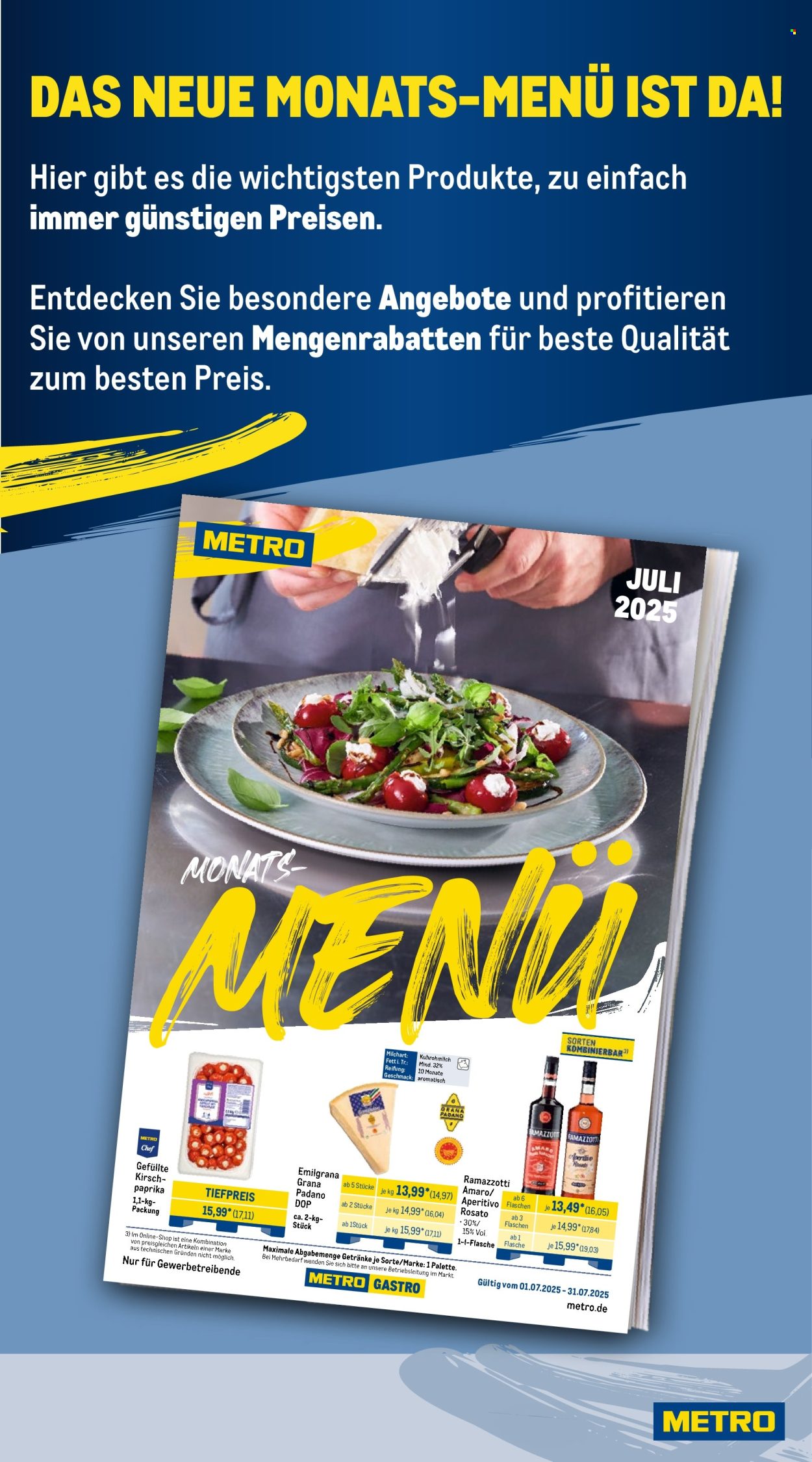 Metro Prospekte  - 7.07.2025 - 12.07.2025. Seite 22