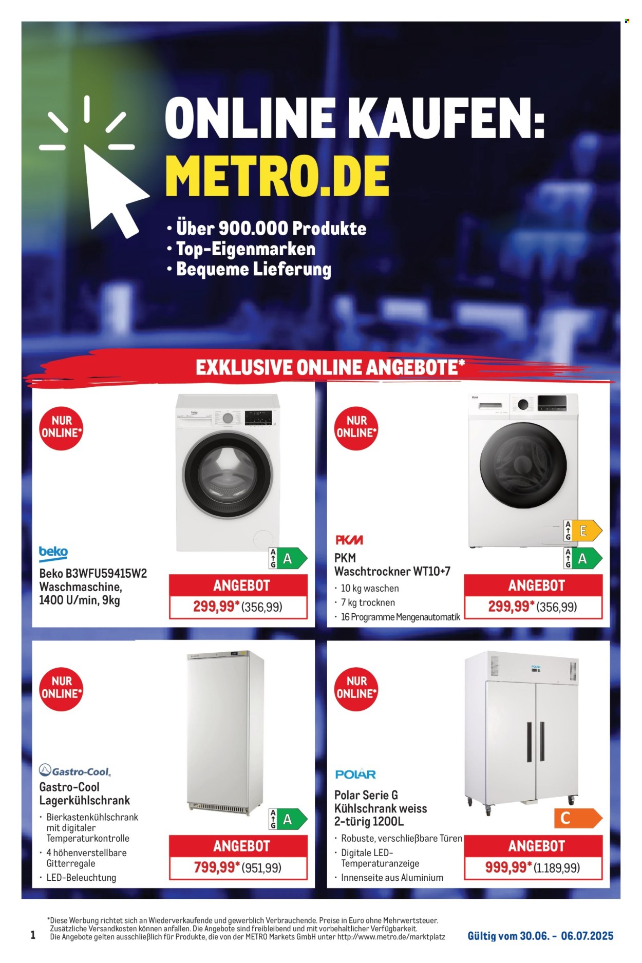 Metro Prospekte  - 30.06.2025 - 6.07.2025. Seite 1