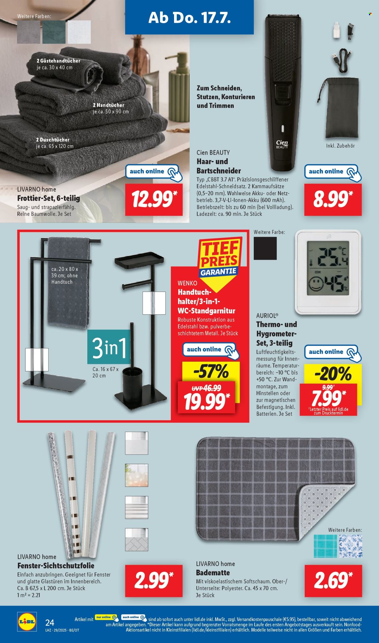 Lidl Prospekte  - 14.07.2025 - 19.07.2025. Seite 34