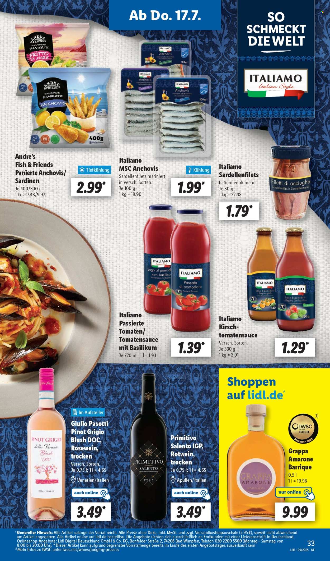 Lidl Prospekte  - 14.07.2025 - 19.07.2025. Seite 47