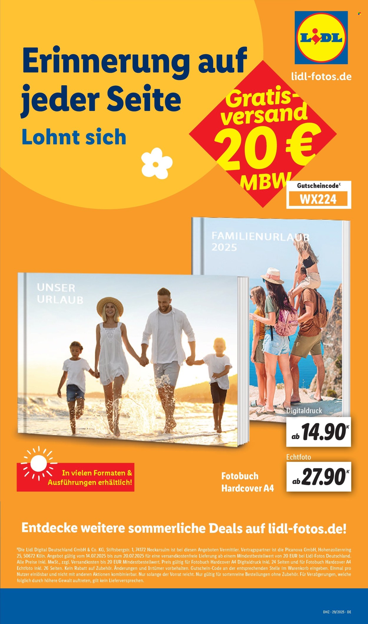 Lidl Prospekte  - 14.07.2025 - 19.07.2025. Seite 63