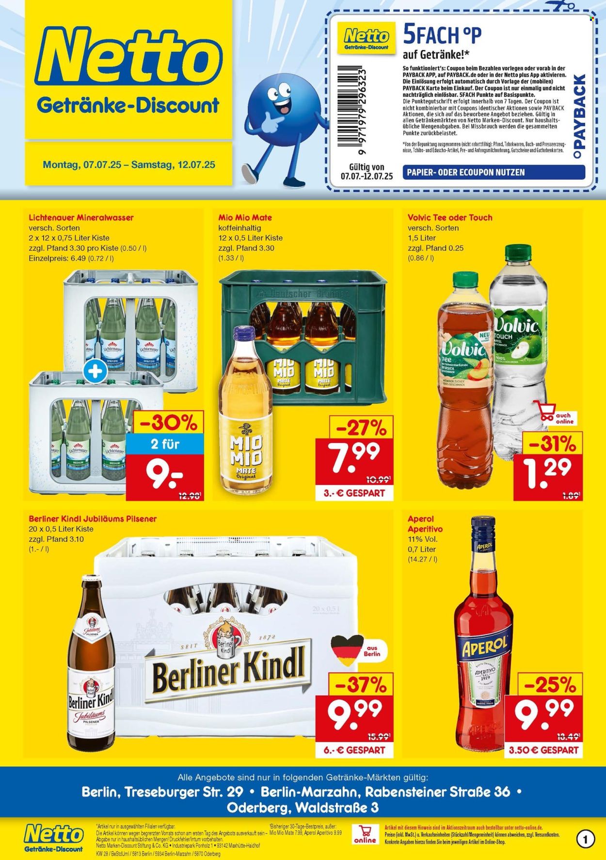 Netto Marken-Discount Prospekte  - 7.07.2025 - 12.07.2025. Seite 1