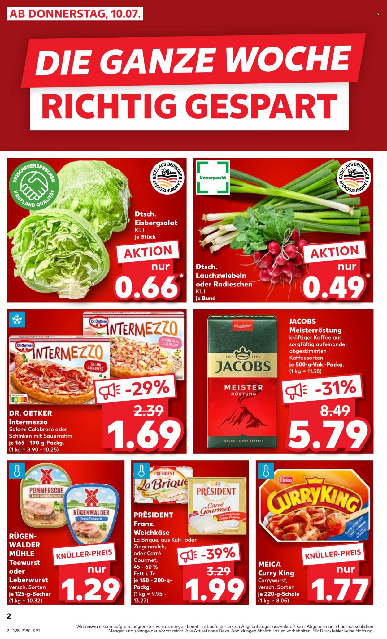 Kaufland Prospekte  - 10.07.2025 - 16.07.2025. Seite 2