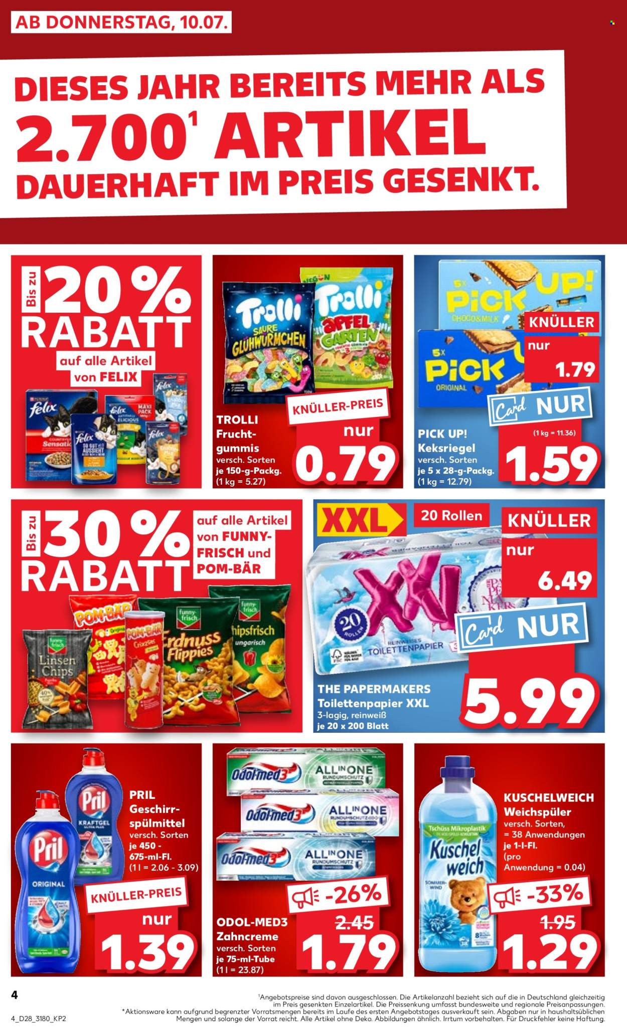Kaufland Prospekte  - 10.07.2025 - 16.07.2025. Seite 4