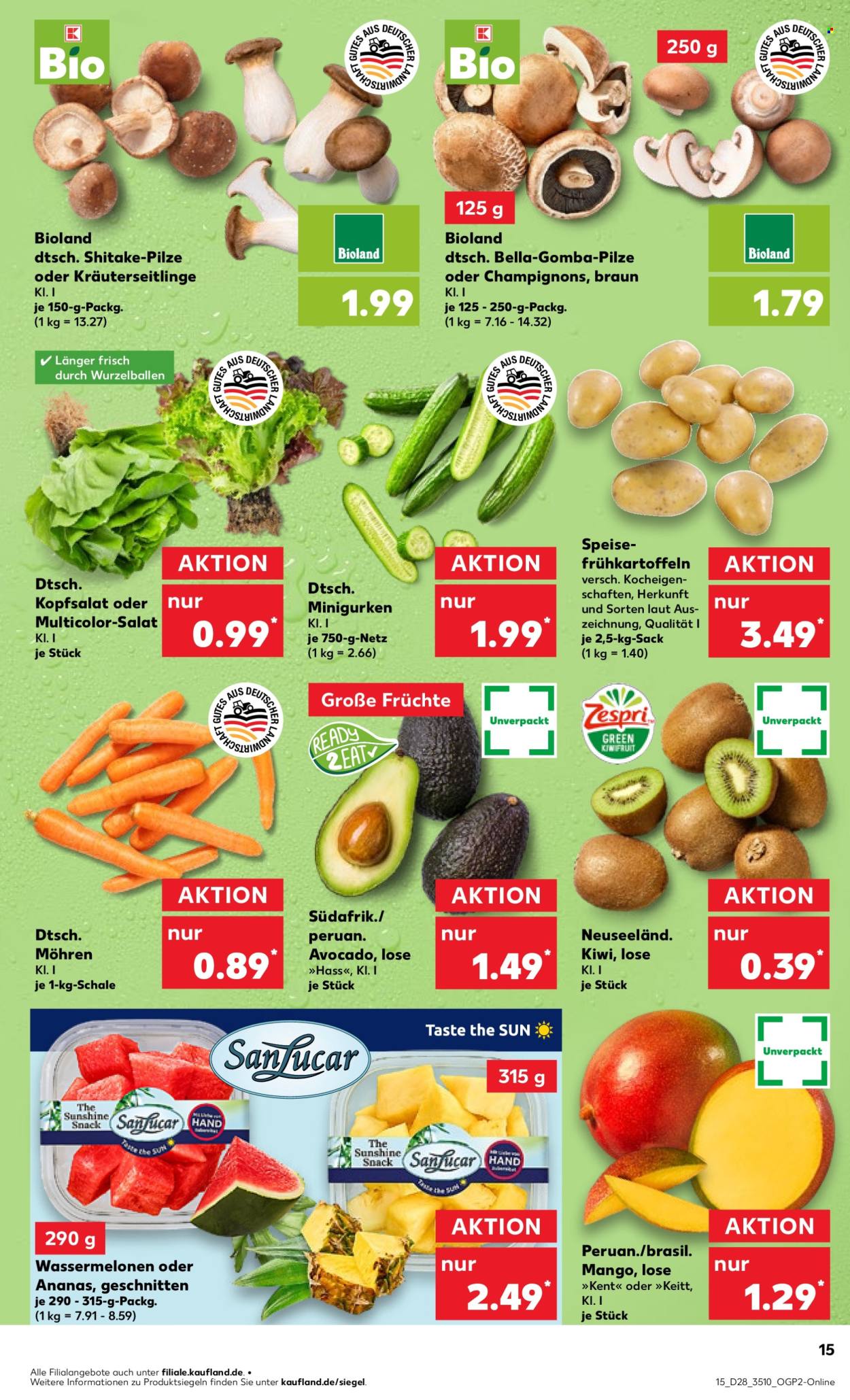 Kaufland Prospekte  - 10.07.2025 - 16.07.2025. Seite 15