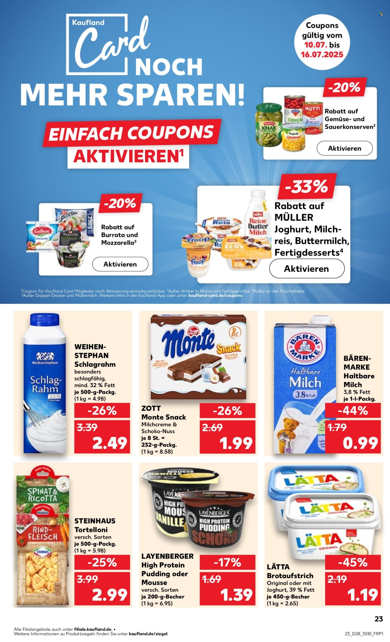Kaufland Prospekte  - 10.07.2025 - 16.07.2025. Seite 23