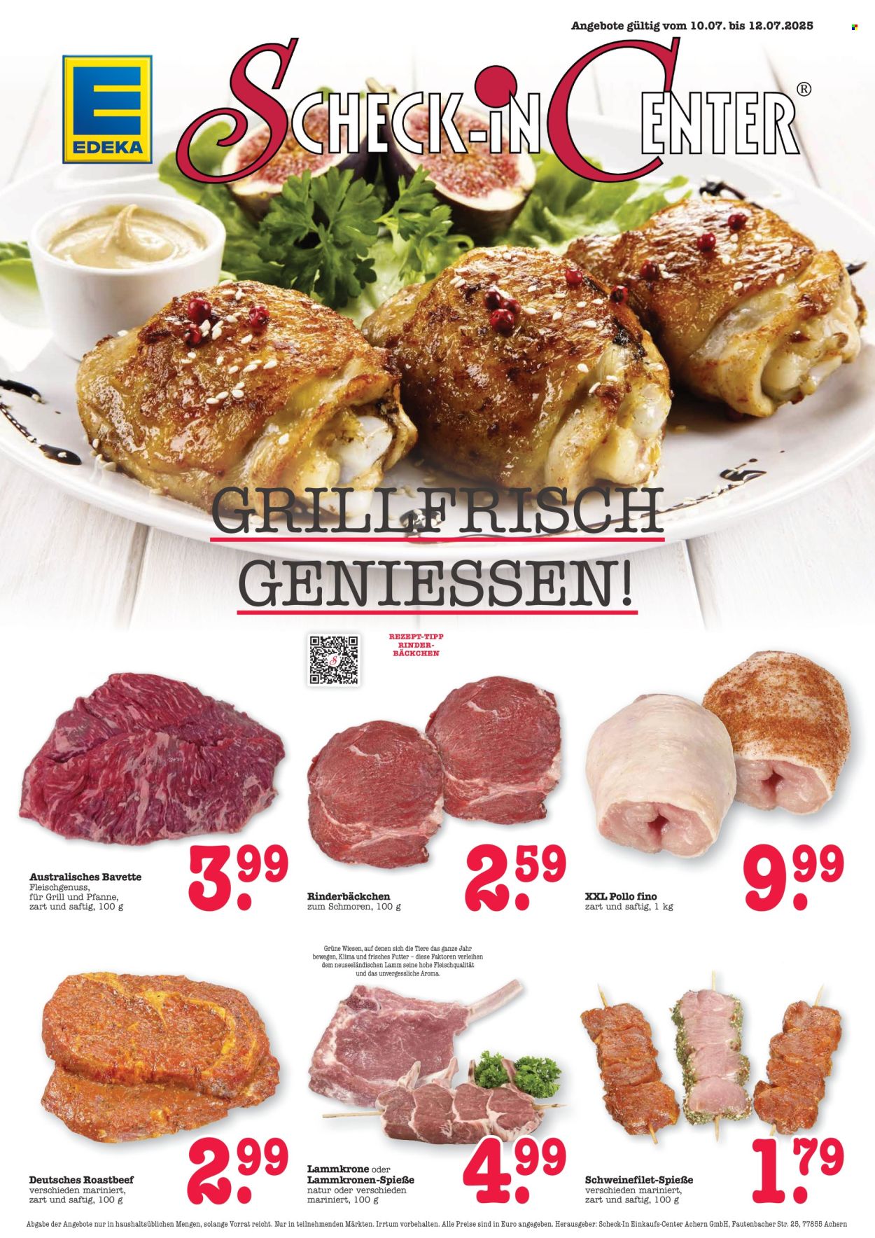 Scheck-in Prospekte  - 7.07.2025 - 12.07.2025. Seite 1