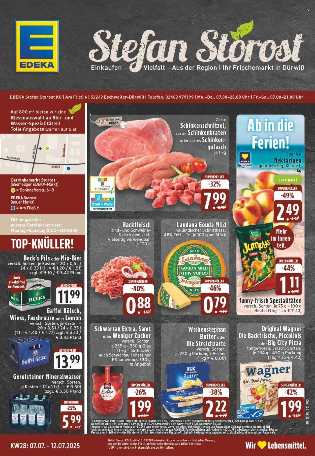 Edeka Prospekte  - 7.07.2025 - 12.07.2025. Seite 1