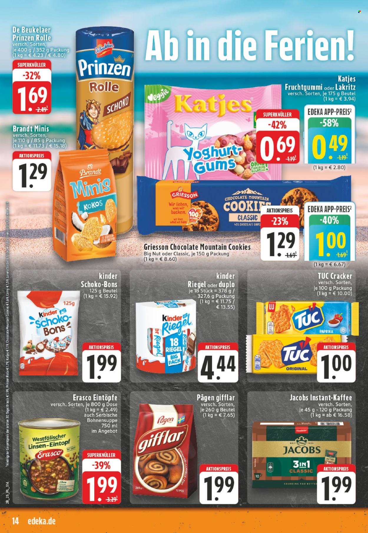 Edeka Prospekte  - 7.07.2025 - 12.07.2025. Seite 14