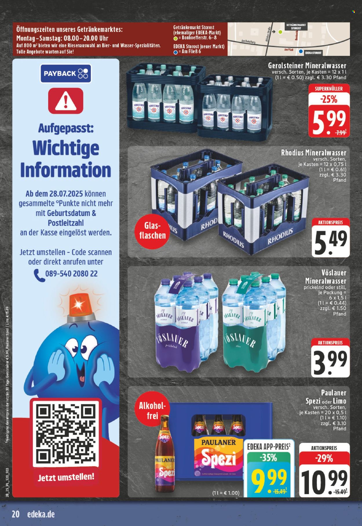 Edeka Prospekte  - 7.07.2025 - 12.07.2025. Seite 20