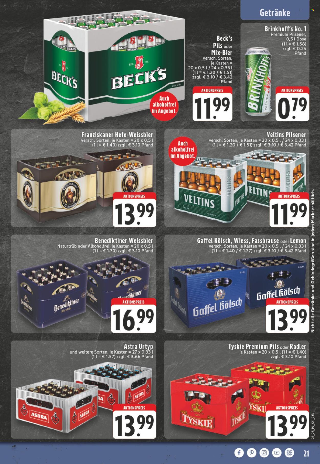 Edeka Prospekte  - 7.07.2025 - 12.07.2025. Seite 21