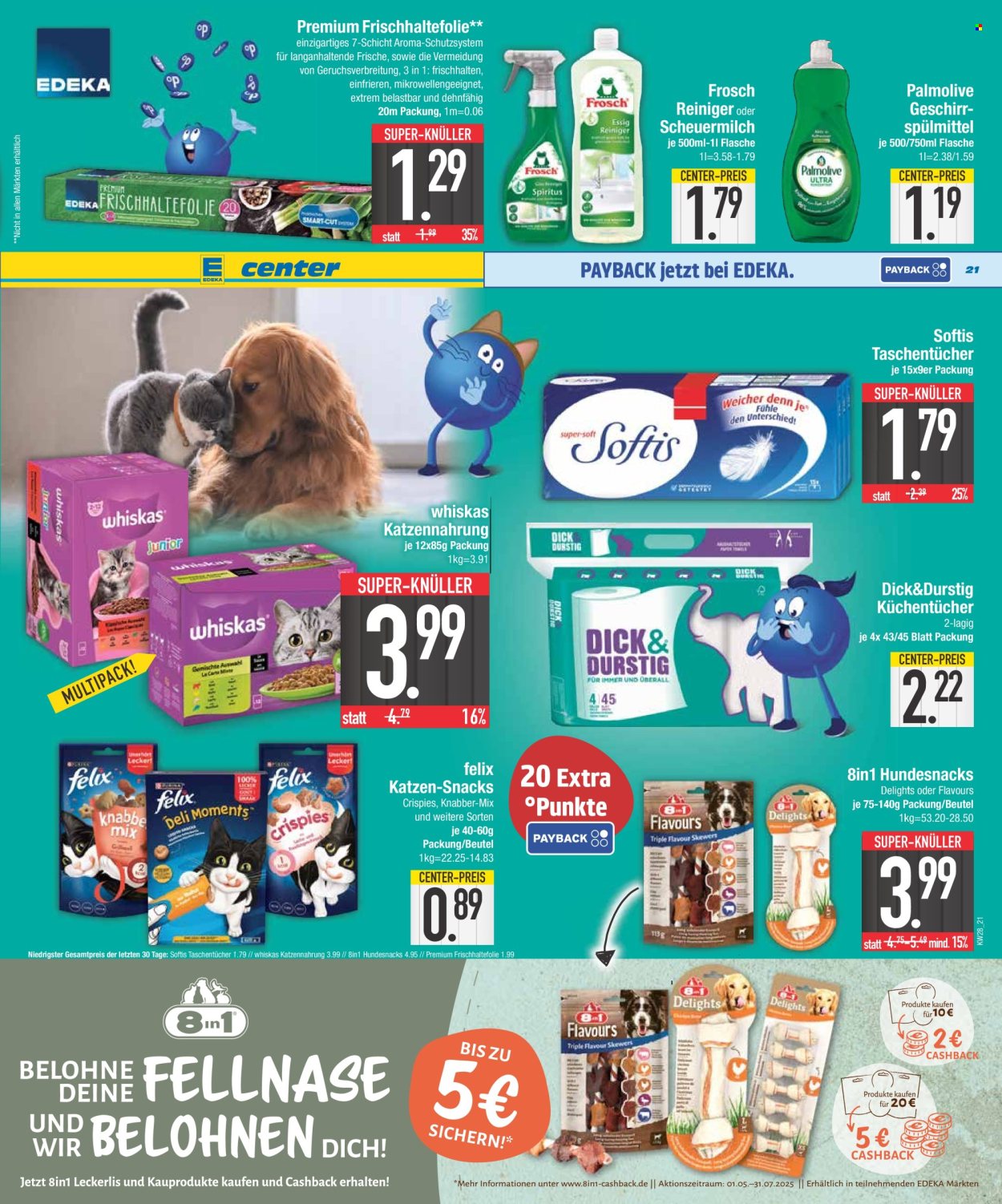 Edeka Prospekte  - 7.07.2025 - 12.07.2025. Seite 21