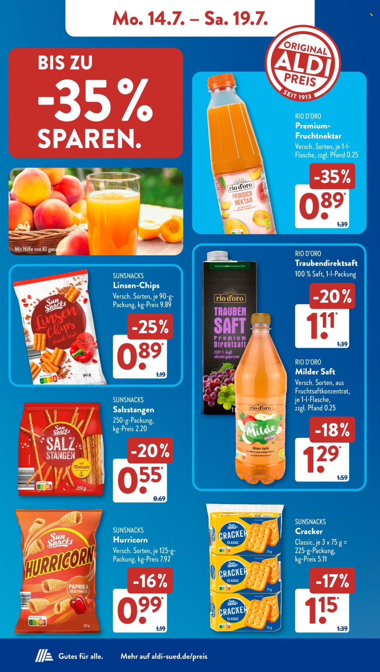 ALDI SÜD Prospekte  - 14.07.2025 - 19.07.2025. Seite 8