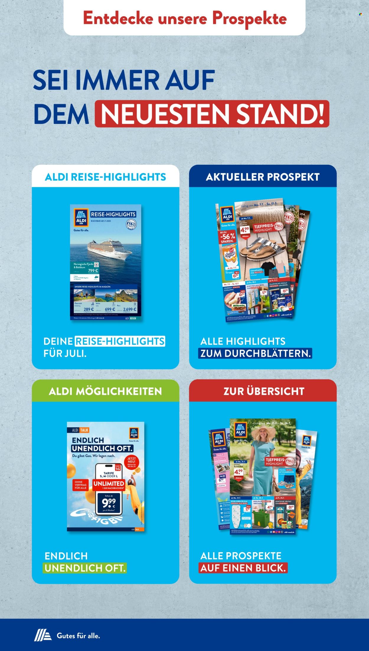 ALDI SÜD Prospekte  - 14.07.2025 - 19.07.2025. Seite 42