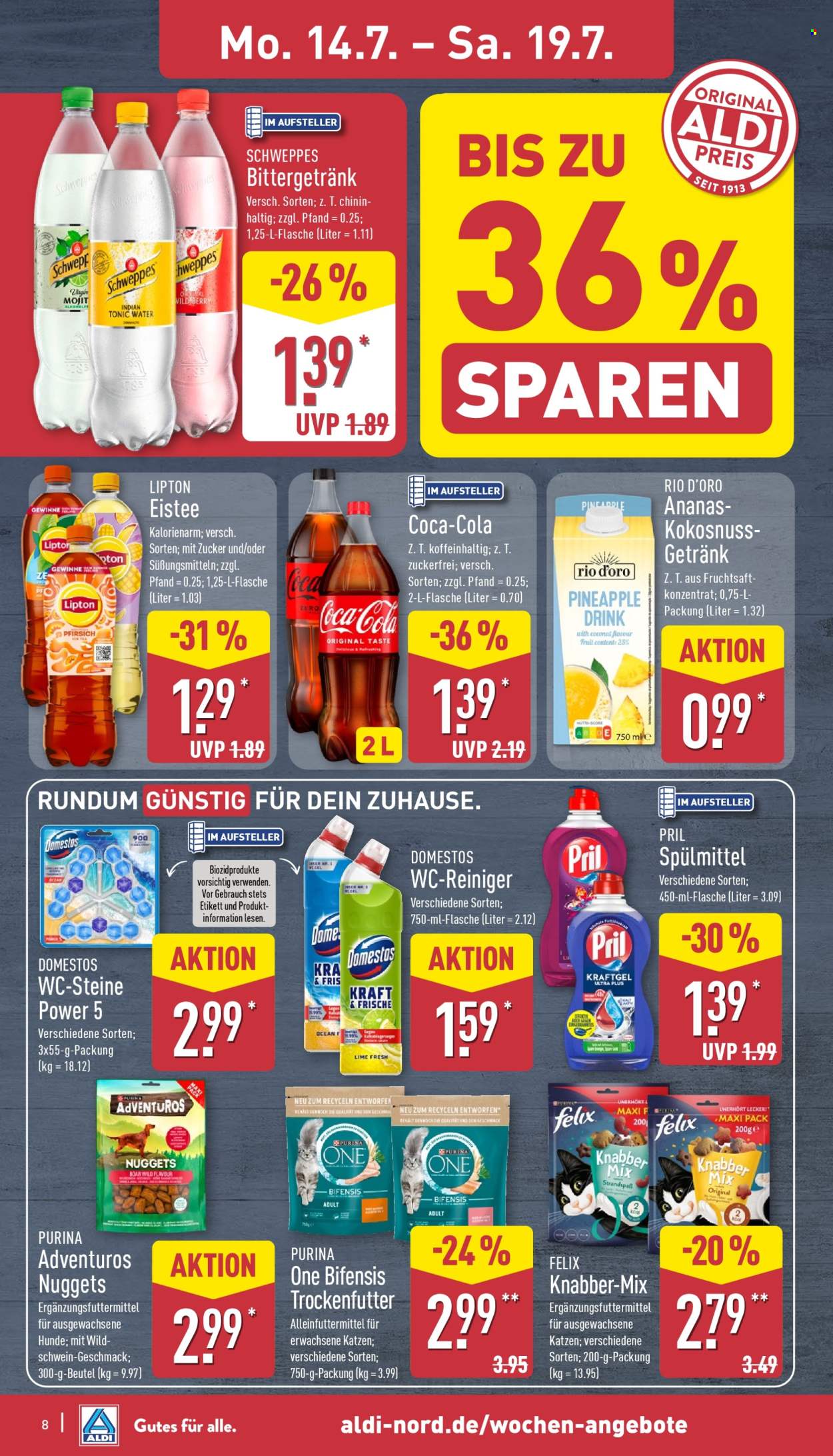 ALDI Nord Prospekte  - 14.07.2025 - 19.07.2025. Seite 8