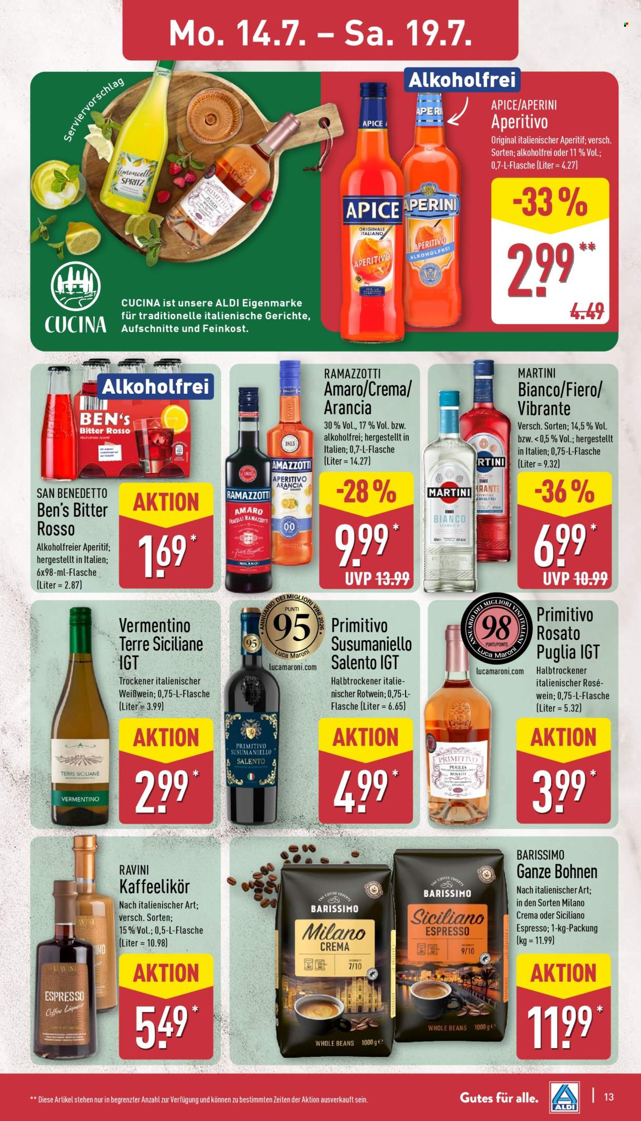 ALDI Nord Prospekte  - 14.07.2025 - 19.07.2025. Seite 13