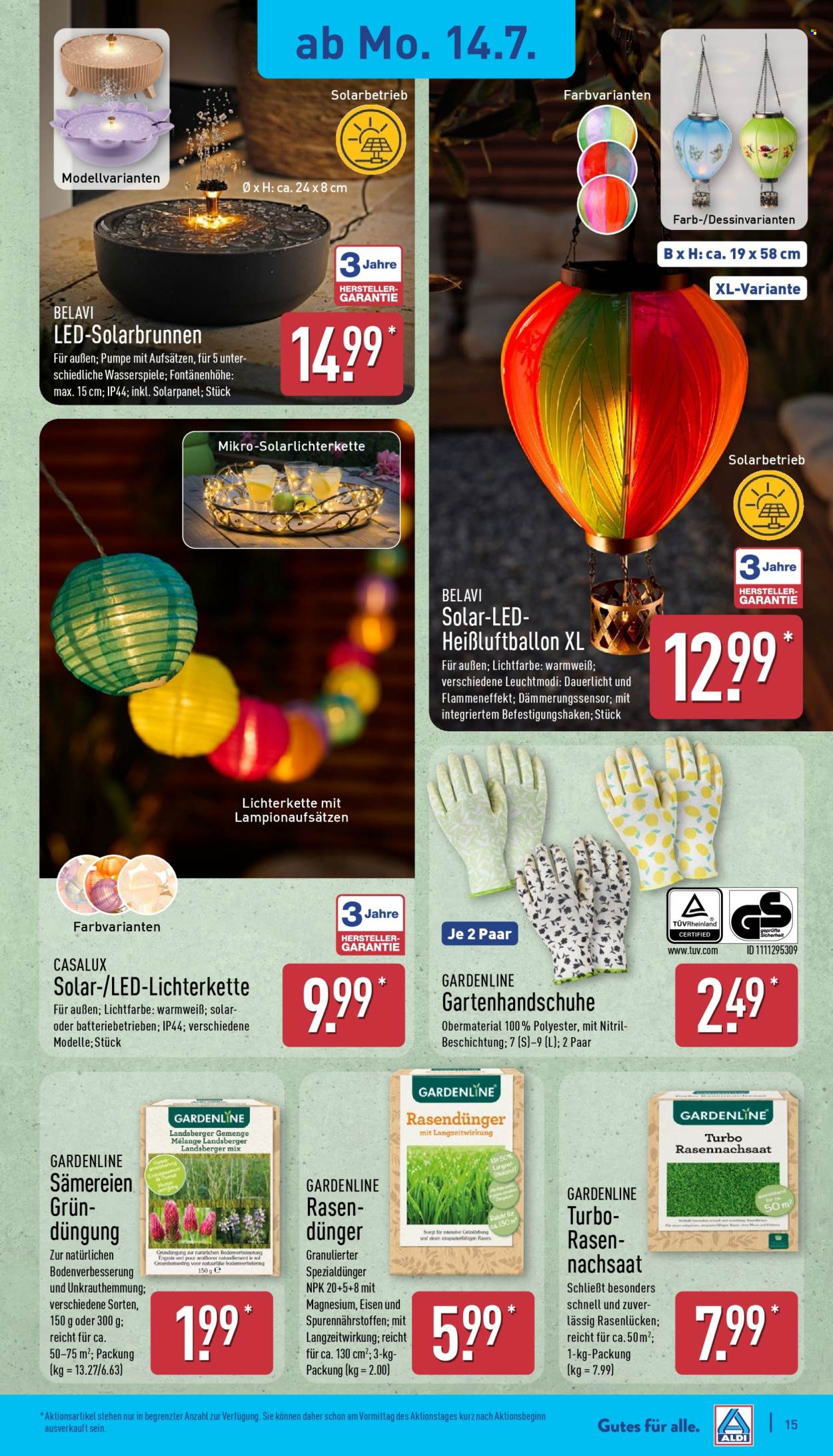ALDI Nord Prospekte  - 14.07.2025 - 19.07.2025. Seite 15