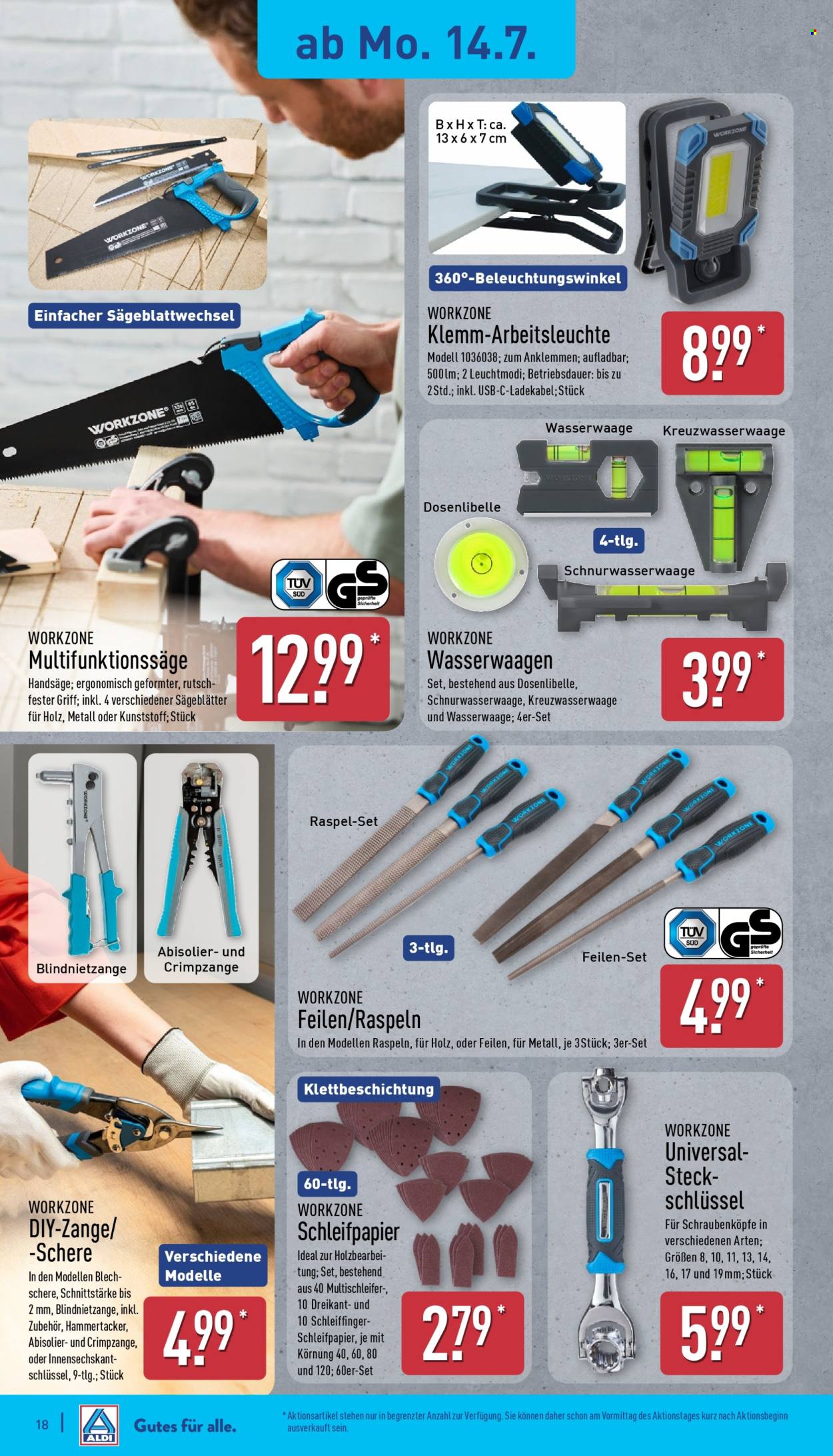 ALDI Nord Prospekte  - 14.07.2025 - 19.07.2025. Seite 18