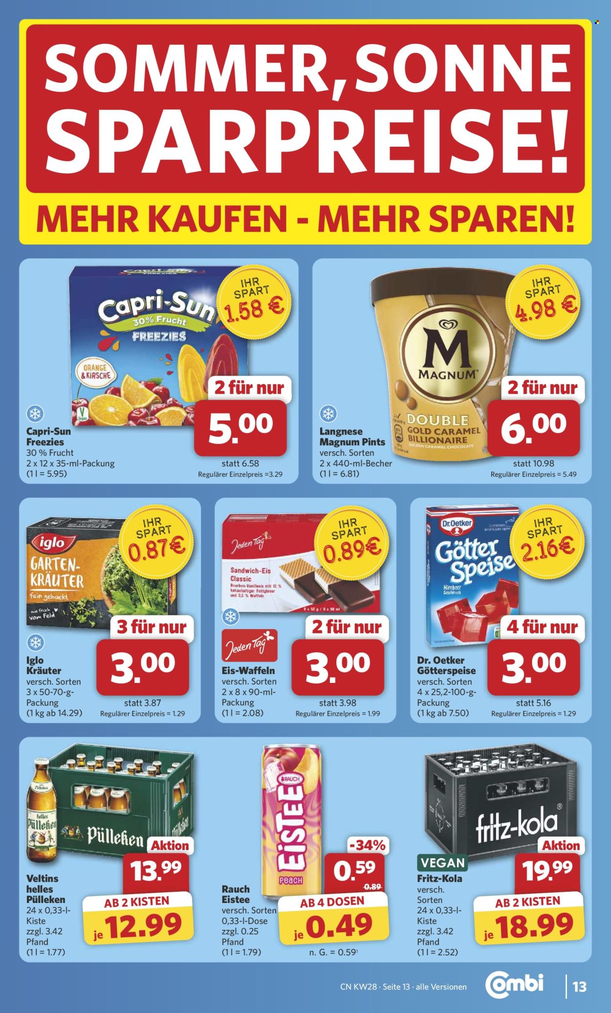 Combi Prospekte  - 7.07.2025 - 12.07.2025. Seite 16