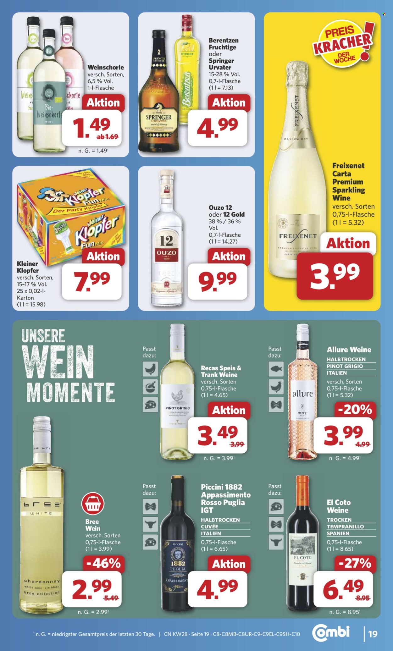 Combi Prospekte  - 7.07.2025 - 12.07.2025. Seite 28