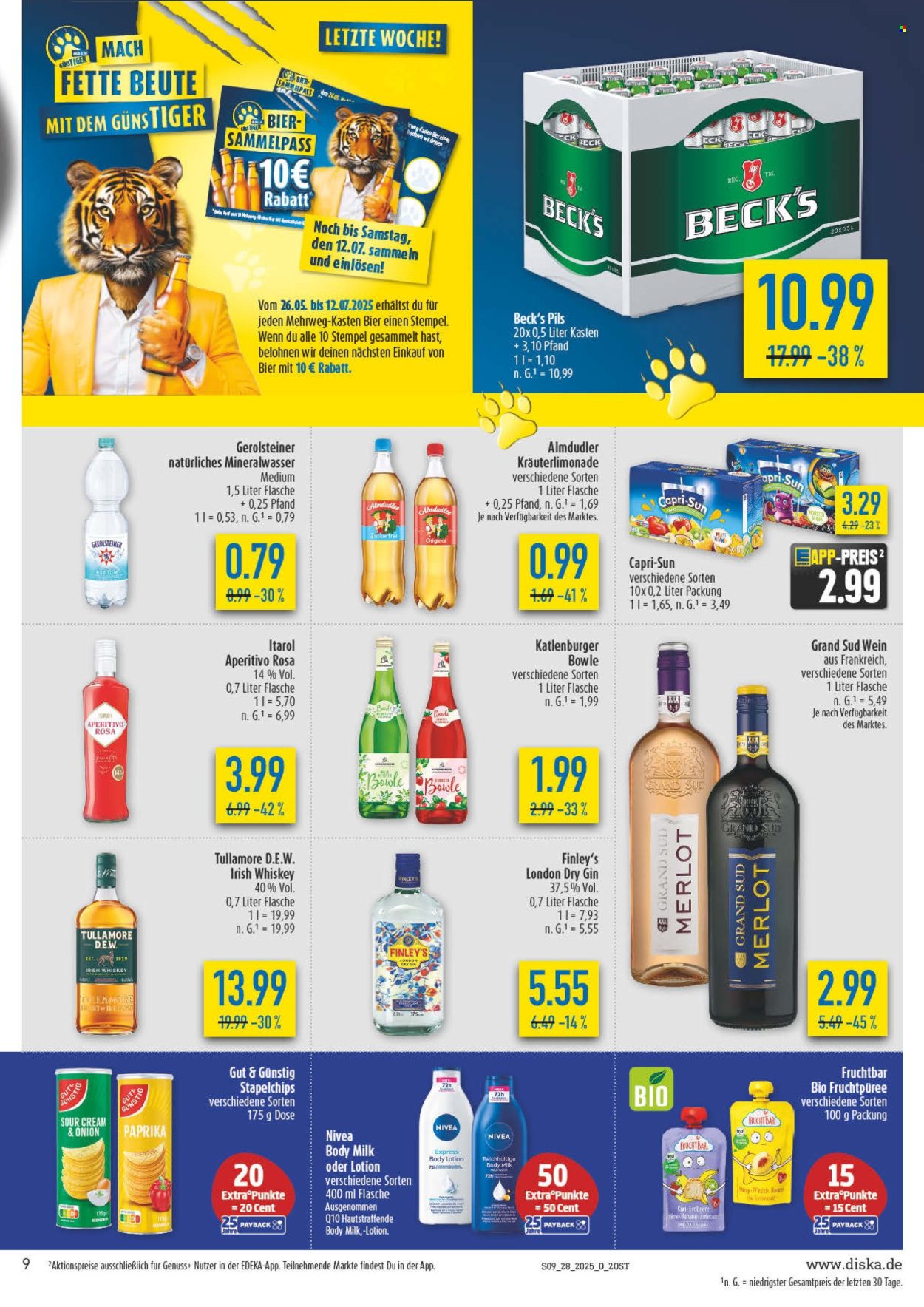 Diska Prospekte  - 7.07.2025 - 12.07.2025. Seite 9