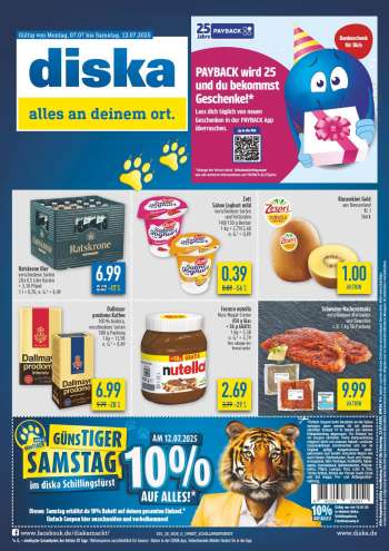 Prospekte Diska - 7.07.2025 - 12.07.2025.