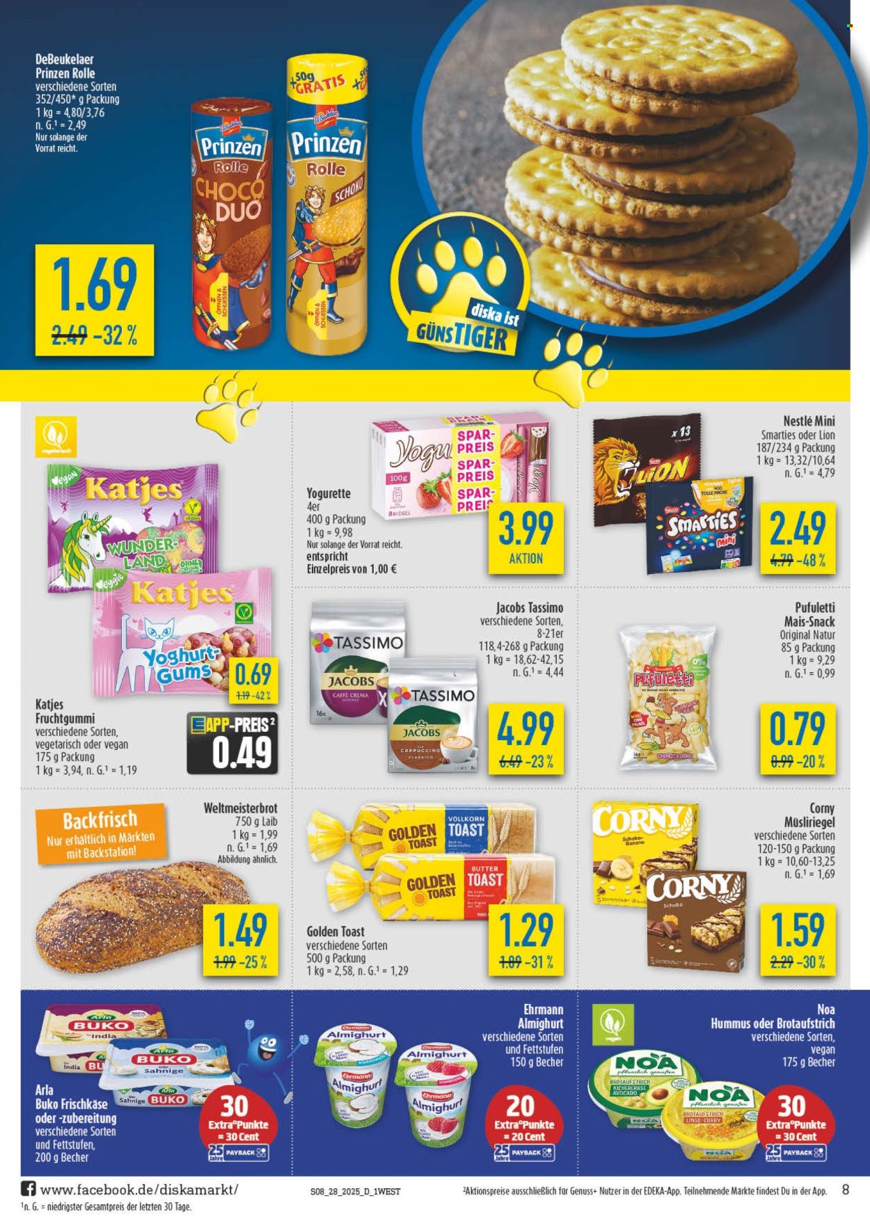 Diska Prospekte  - 7.07.2025 - 12.07.2025. Seite 8