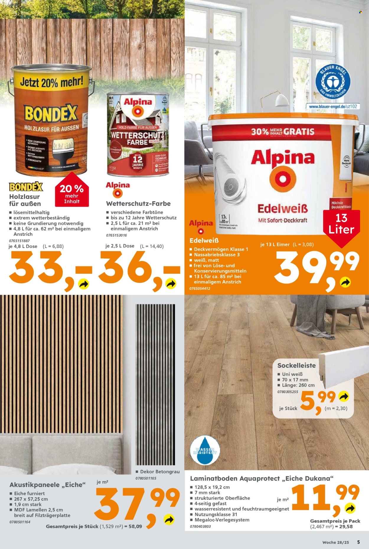 Globus Baumarkt Prospekte  - 7.07.2025 - 12.07.2025. Seite 5