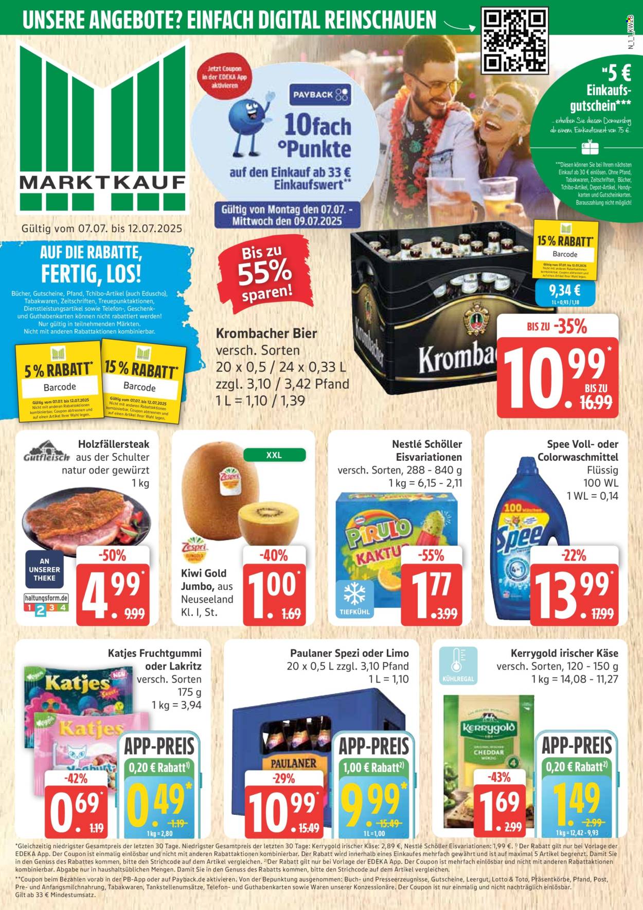 Marktkauf Prospekte  - 7.07.2025 - 12.07.2025. Seite 1