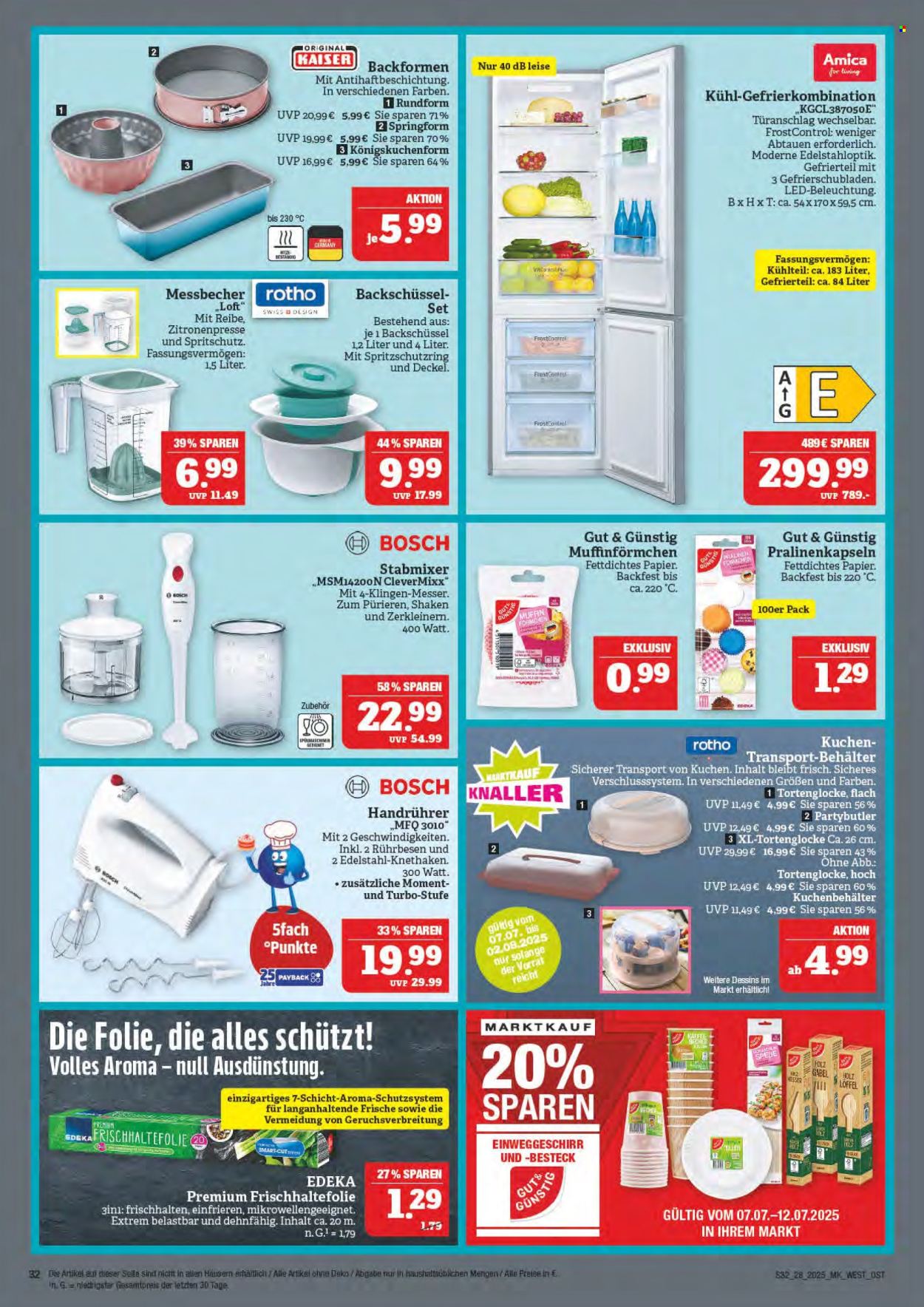 Marktkauf Prospekte  - 7.07.2025 - 12.07.2025. Seite 32