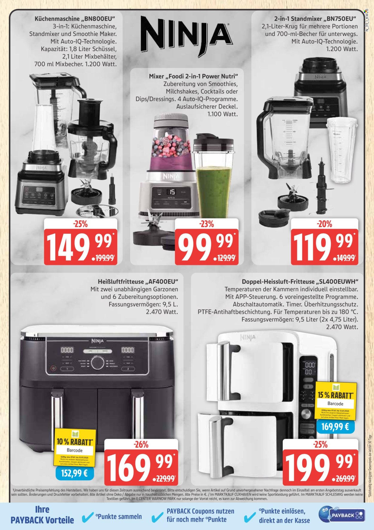 Marktkauf Prospekte  - 7.07.2025 - 12.07.2025. Seite 39