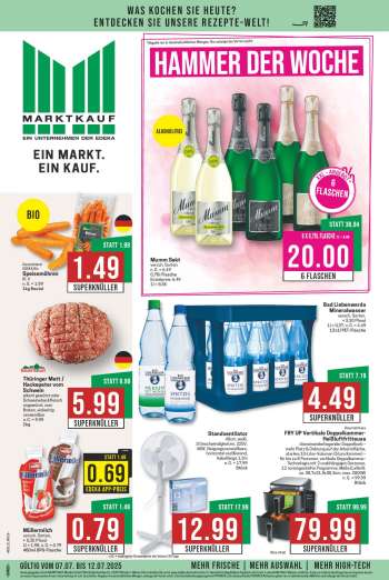 Prospekte Marktkauf - 7.07.2025 - 12.07.2025.