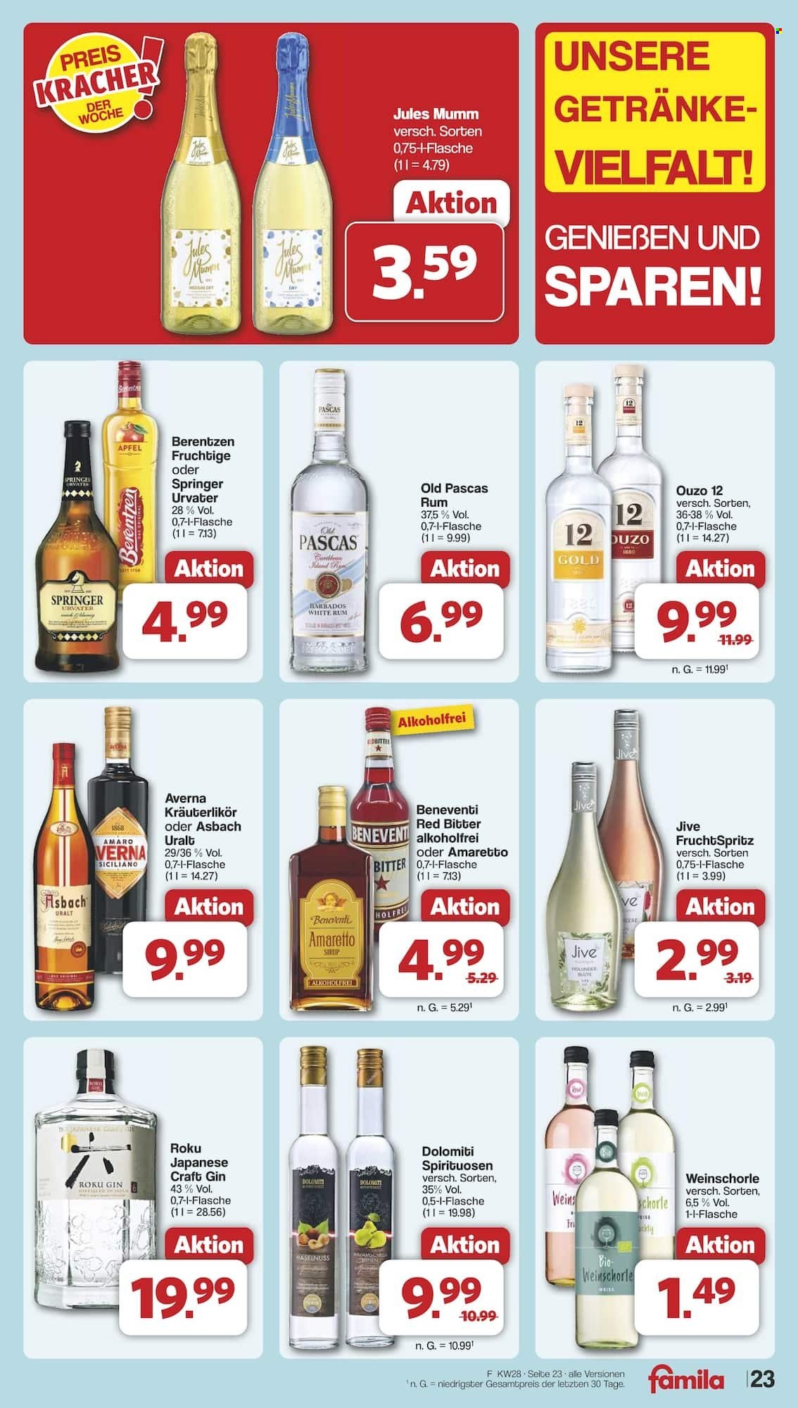famila Prospekte  - 7.07.2025 - 12.07.2025. Seite 32