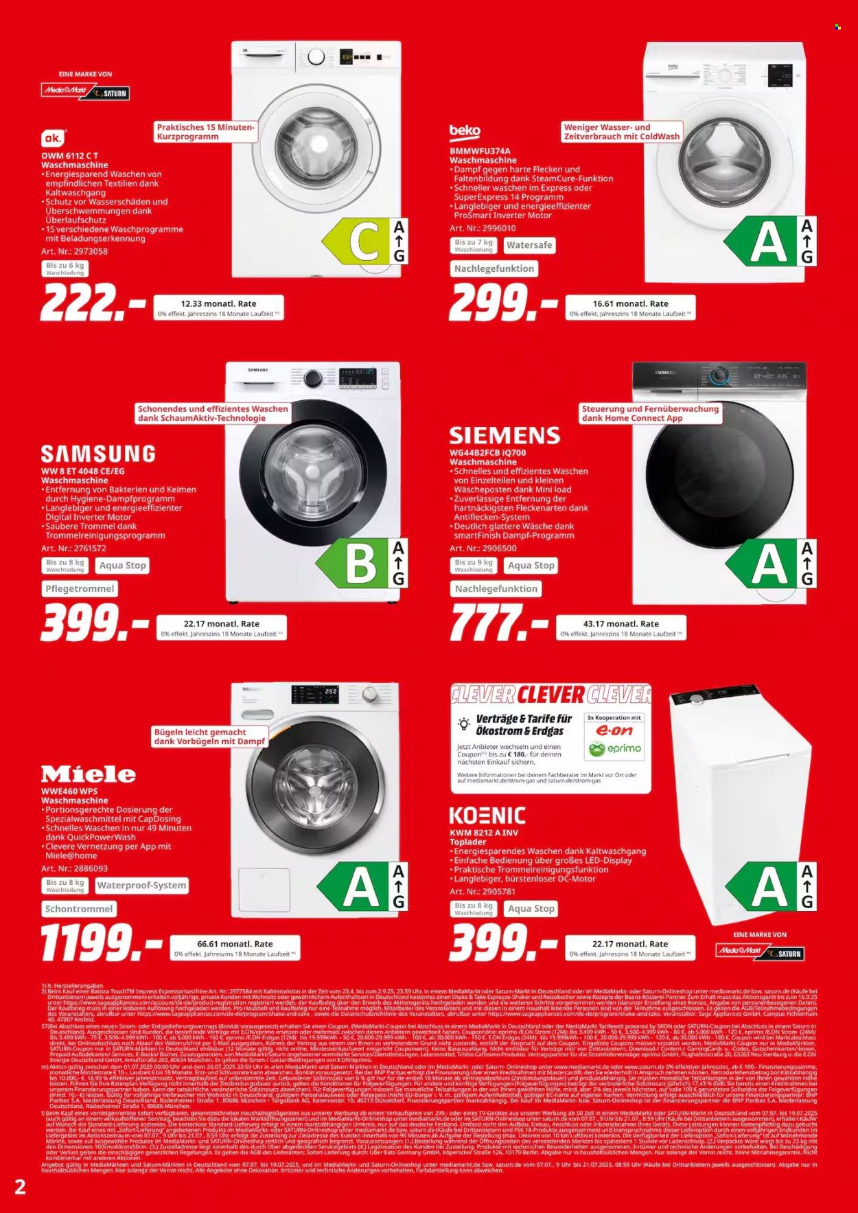 MediaMarkt Prospekte  - 7.07.2025 - 21.07.2025. Seite 2