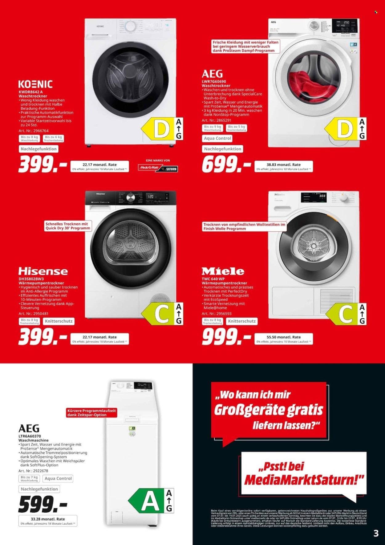 MediaMarkt Prospekte  - 7.07.2025 - 21.07.2025. Seite 3