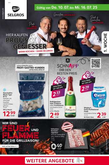 Prospekte Selgros - 10.07.2025 - 16.07.2025.