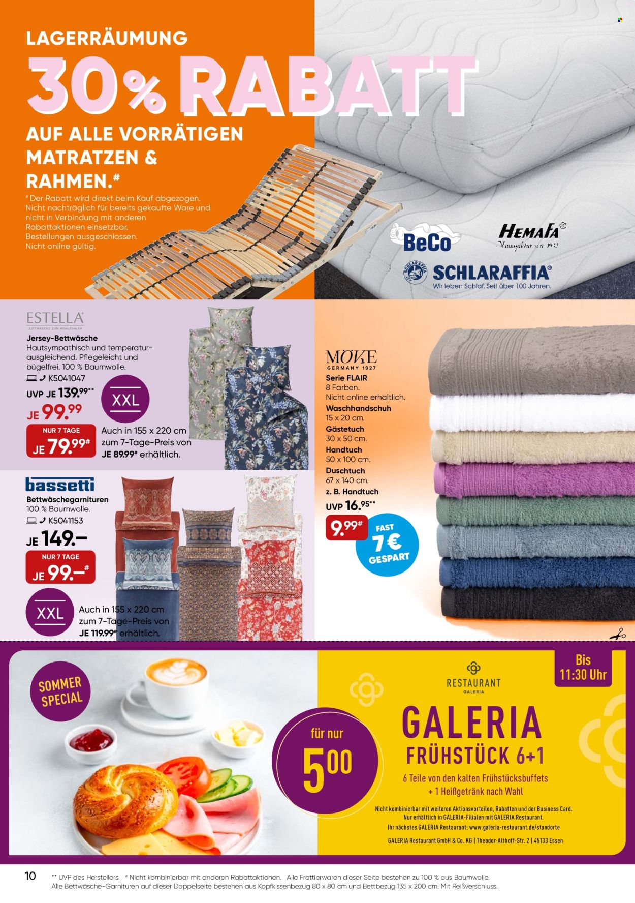 GALERIA Karstadt Kaufhof Prospekte  - 9.07.2025 - 15.07.2025. Seite 10