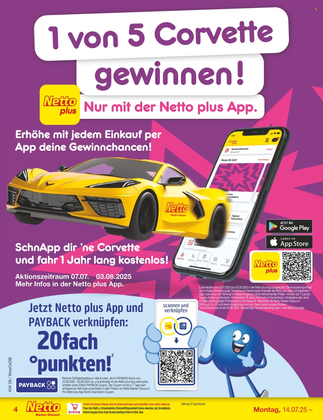 Netto Marken-Discount Prospekte  - 14.07.2025 - 19.07.2025. Seite 4