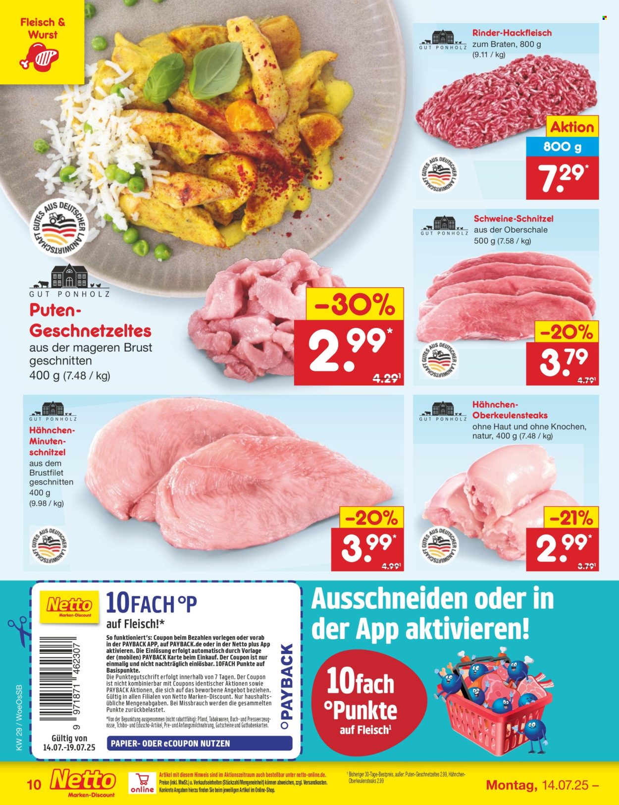Netto Marken-Discount Prospekte  - 14.07.2025 - 19.07.2025. Seite 10
