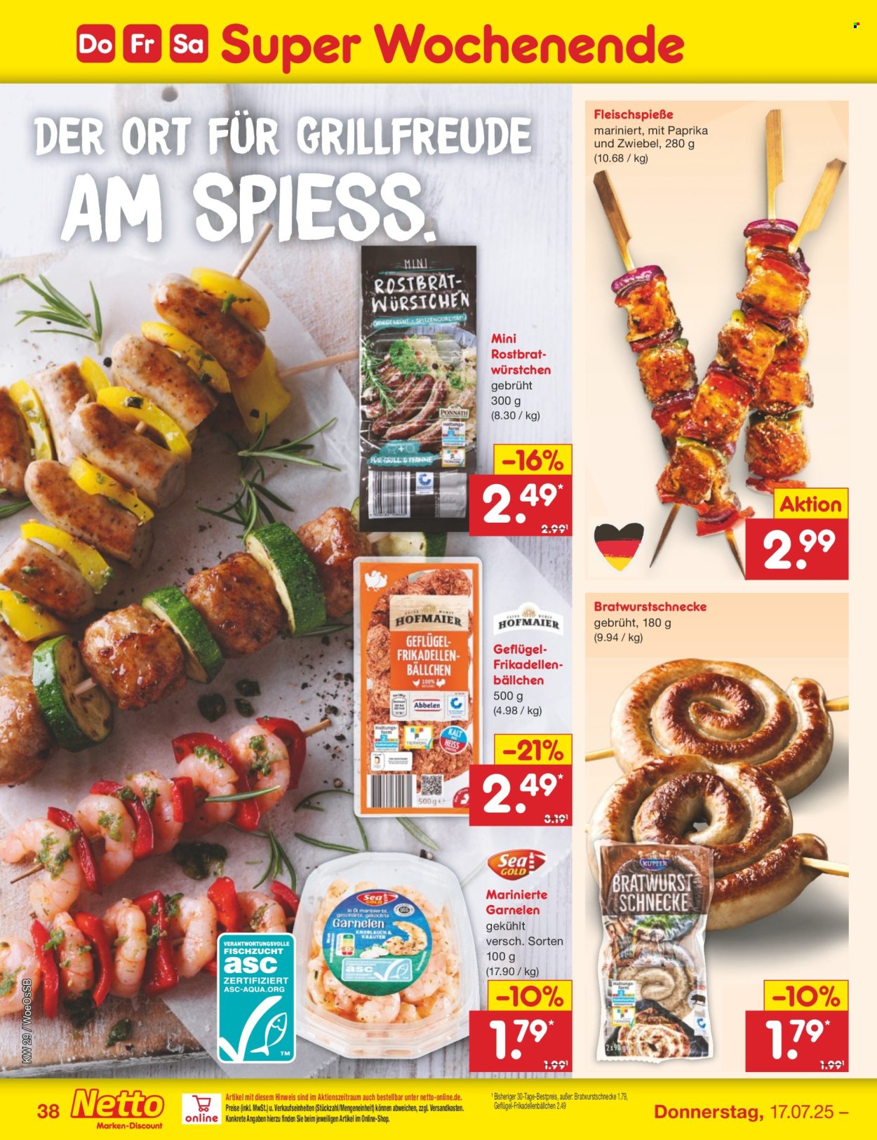 Netto Marken-Discount Prospekte  - 14.07.2025 - 19.07.2025. Seite 58