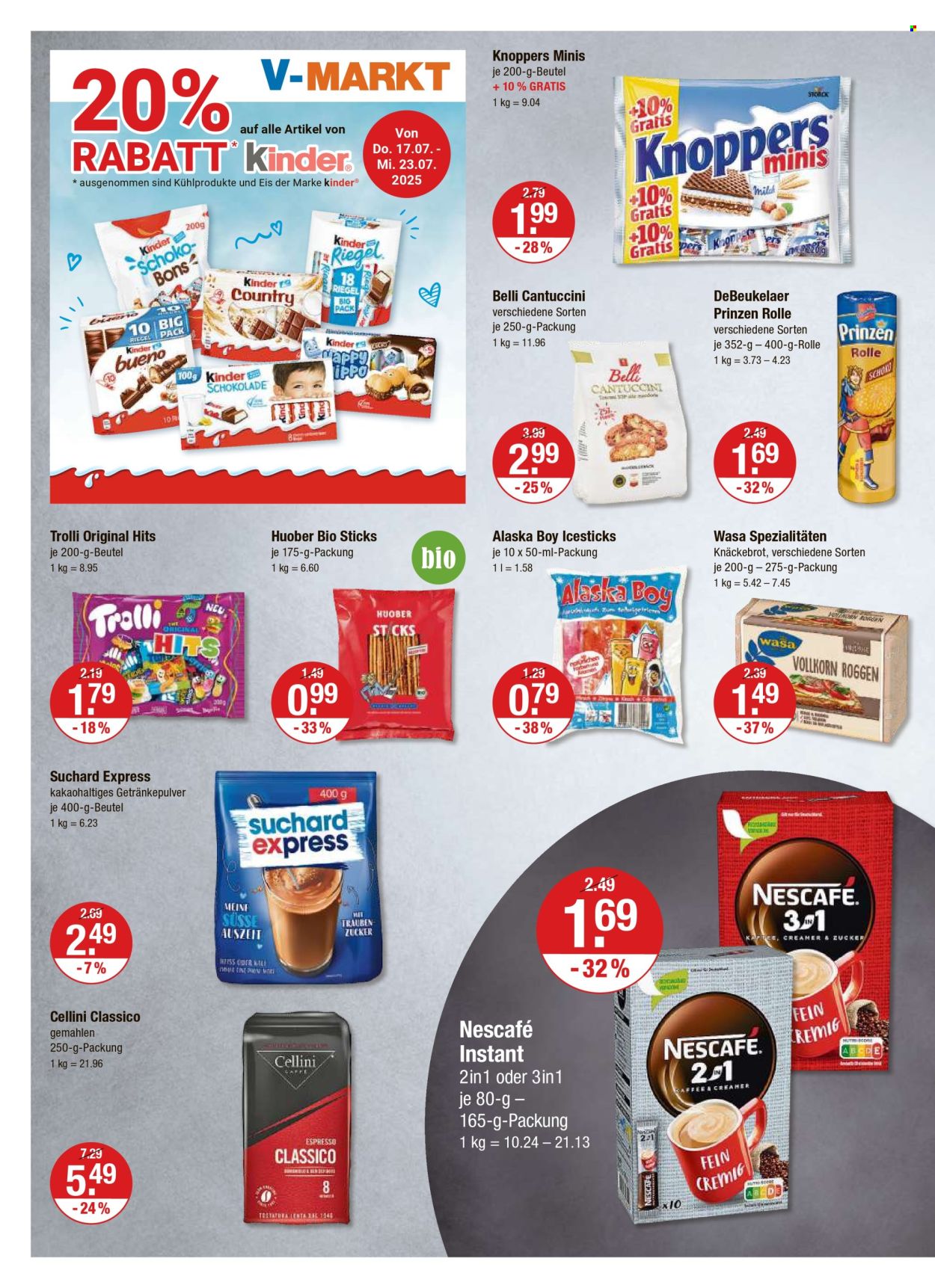 V-Markt Prospekte  - 17.07.2025 - 23.07.2025. Seite 12