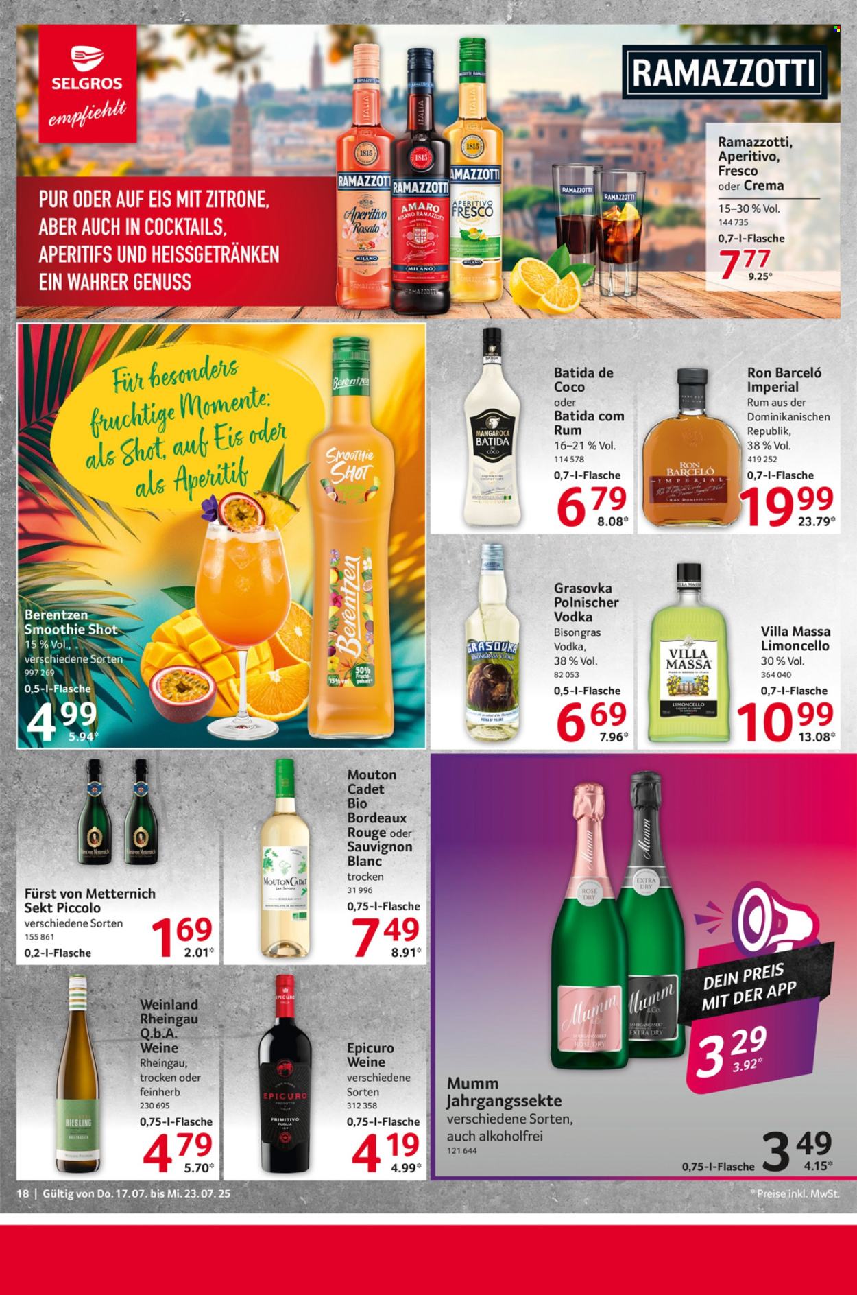 Selgros Prospekte  - 17.07.2025 - 23.07.2025. Seite 18