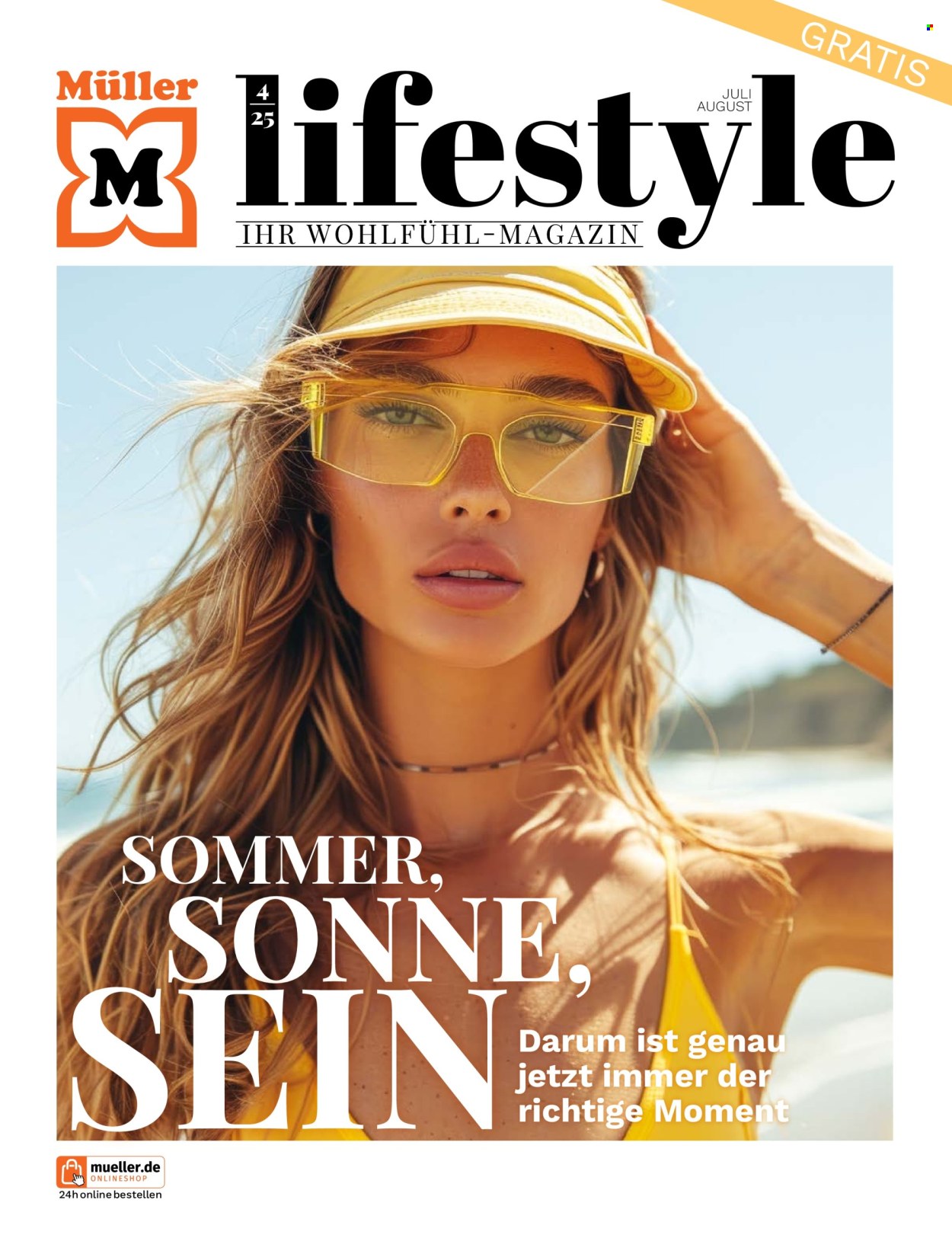 Müller Prospekte  - 1.07.2025 - 31.08.2025. Seite 1