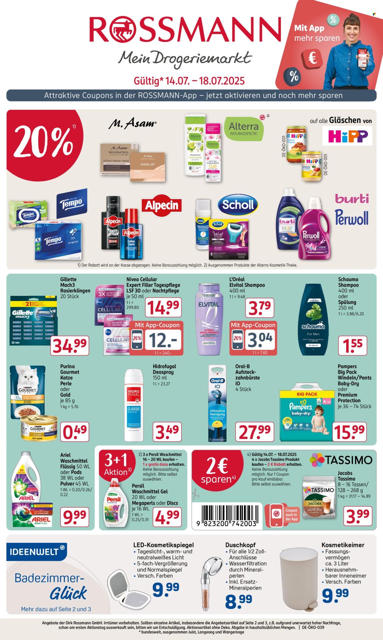 Rossmann Prospekte  - 14.07.2025 - 18.07.2025. Seite 1