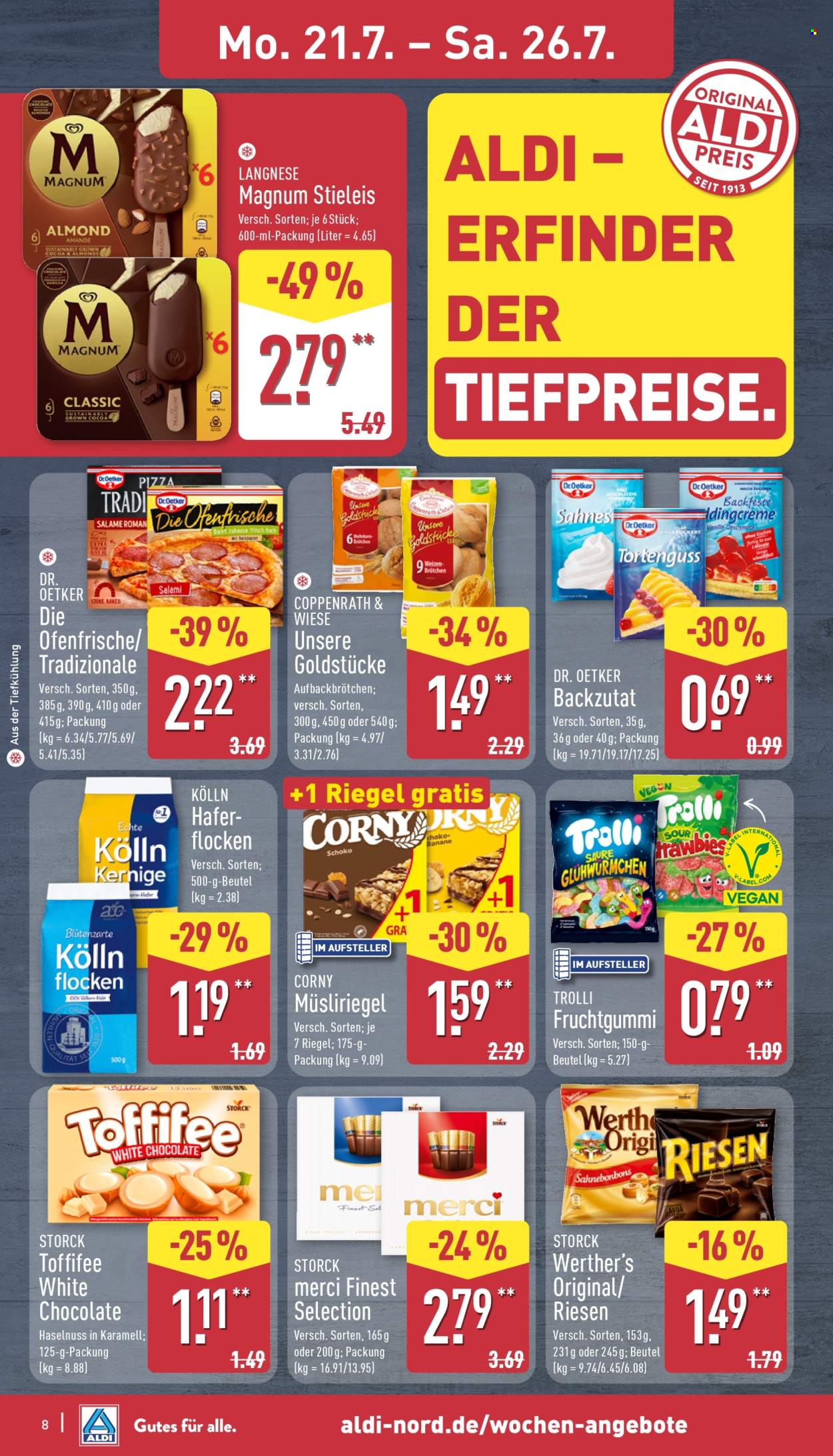 ALDI Nord Prospekte  - 21.07.2025 - 26.07.2025. Seite 8