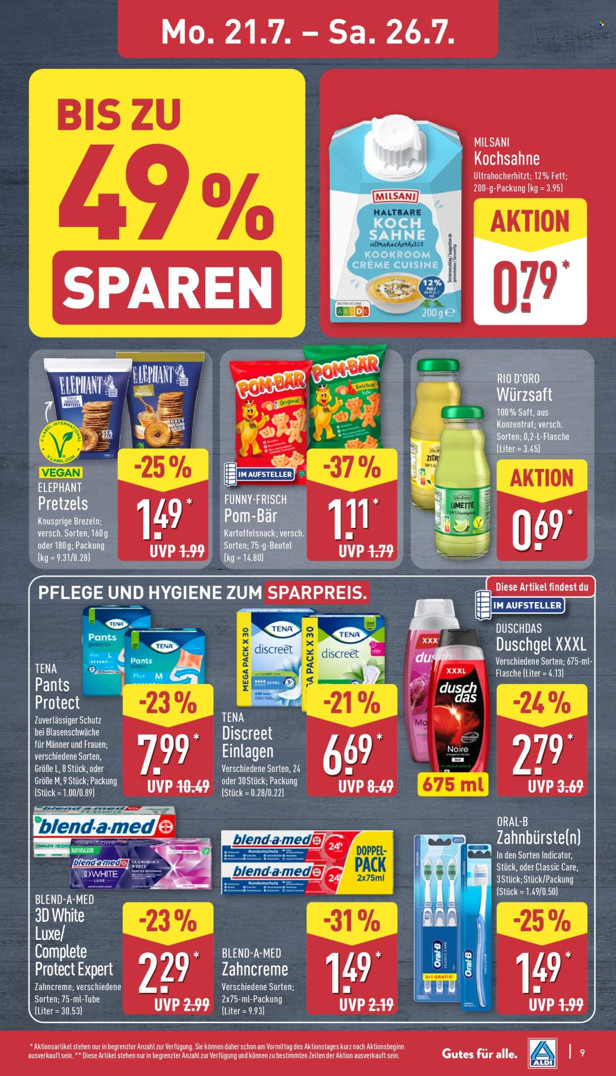 ALDI Nord Prospekte  - 21.07.2025 - 26.07.2025. Seite 9