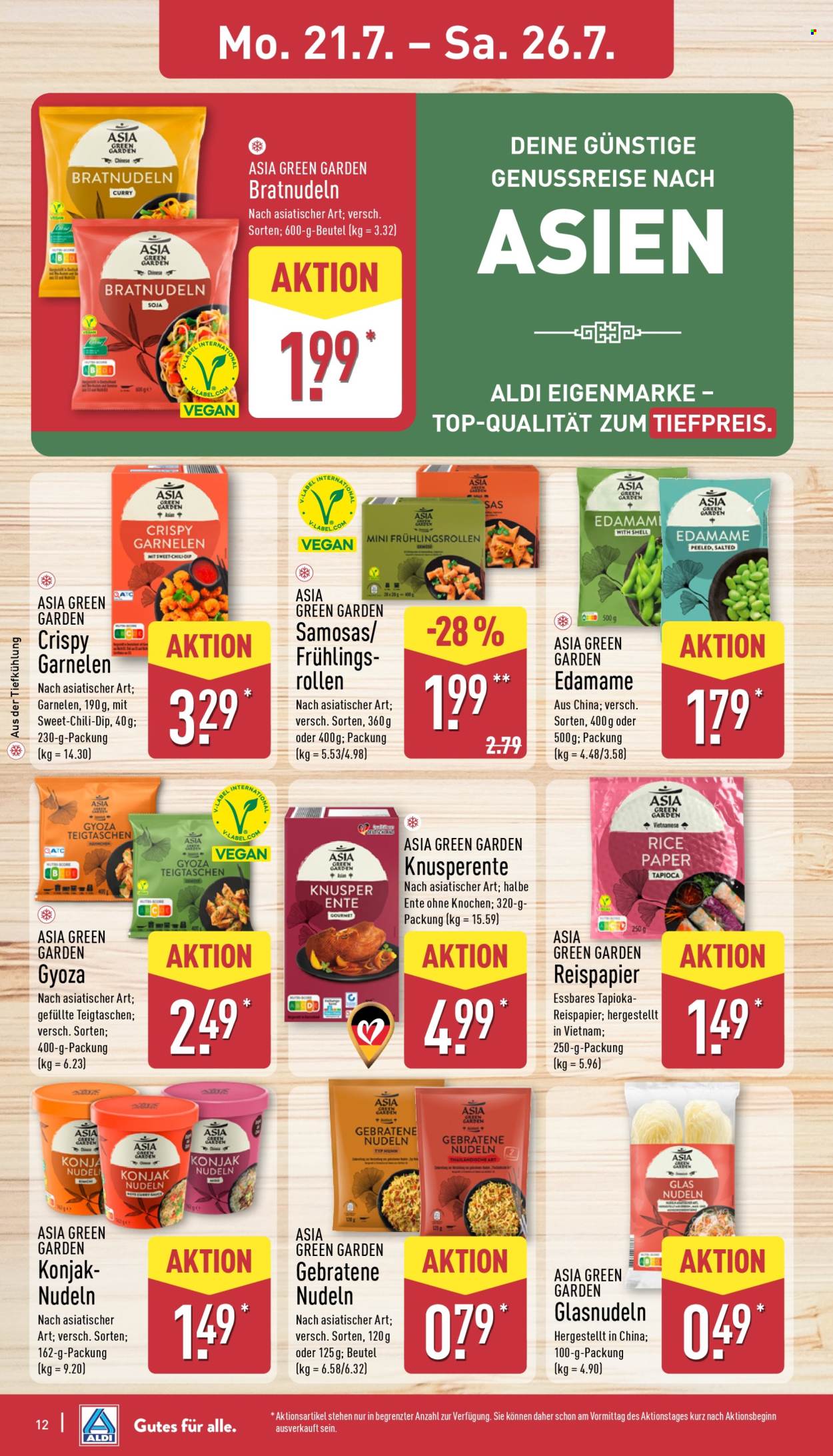ALDI Nord Prospekte  - 21.07.2025 - 26.07.2025. Seite 12