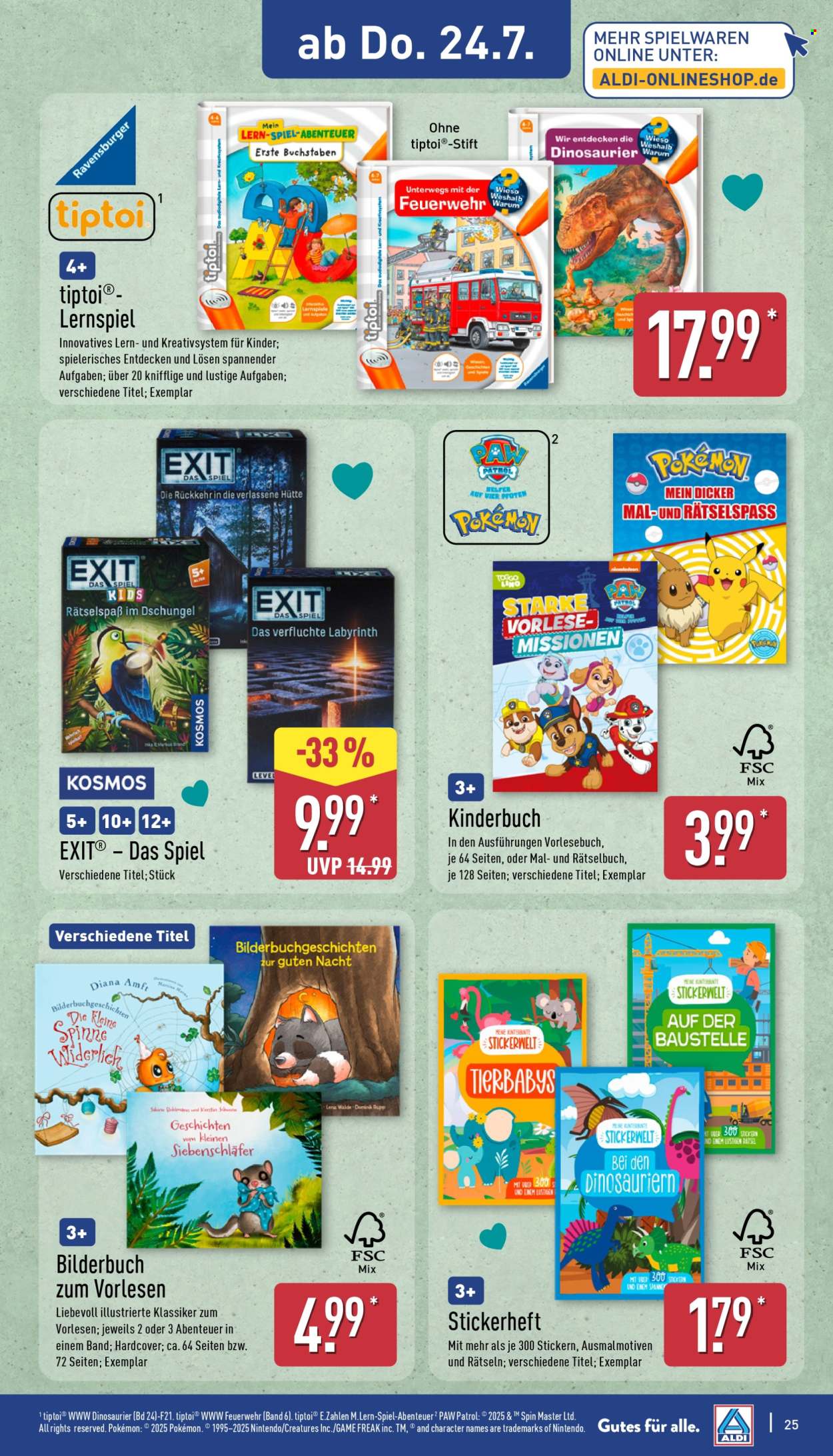 ALDI Nord Prospekte  - 21.07.2025 - 26.07.2025. Seite 25