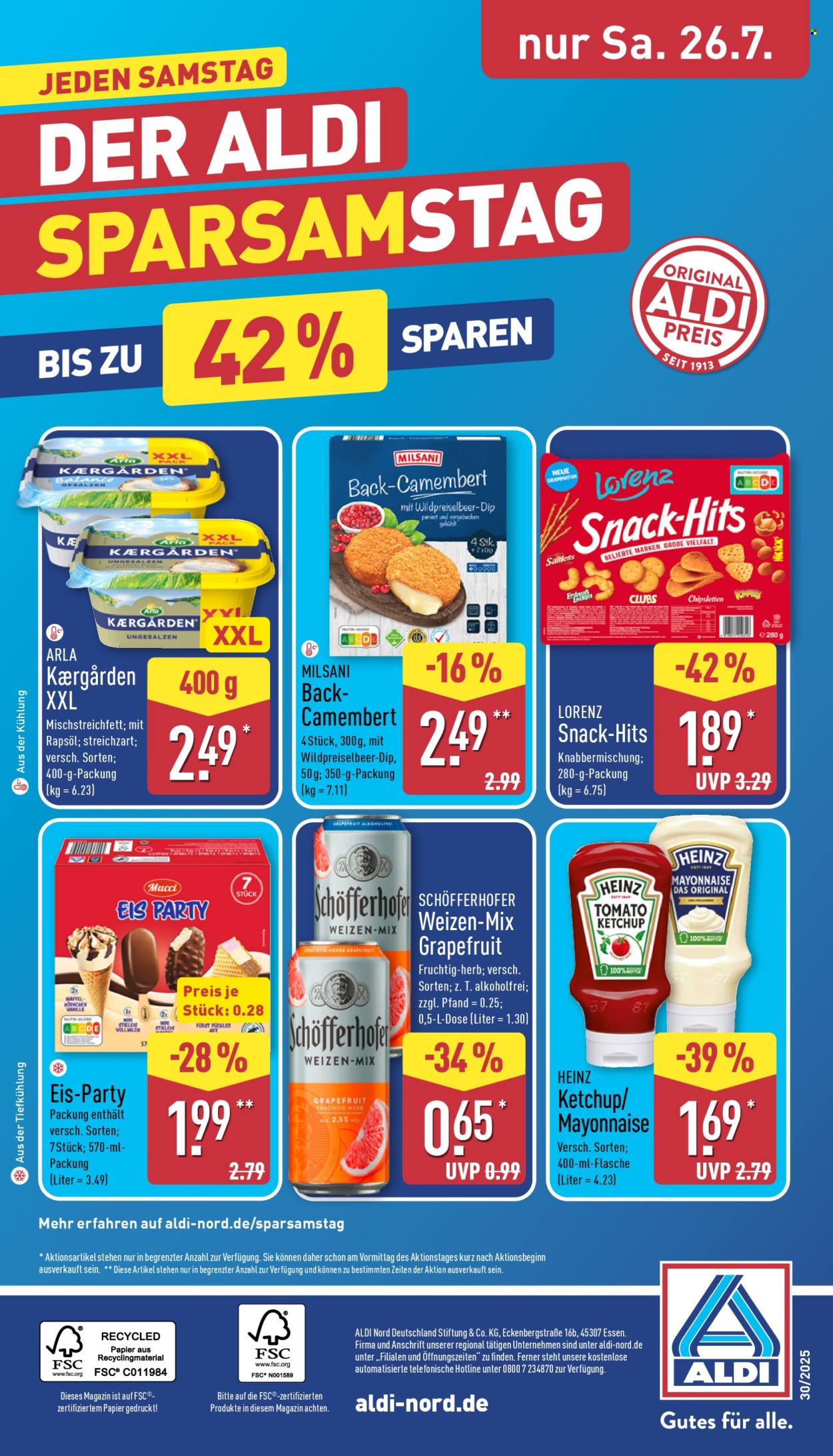 ALDI Nord Prospekte  - 21.07.2025 - 26.07.2025. Seite 36